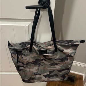 Rebecca Minkoff Camouflage Tote with Black Handles
